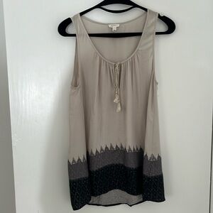 Soft Joie Ikat Print Top